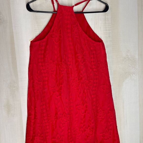 Altar’d State red sleeveless spaghetti strap lined dress, size small - Picture 13 of 16